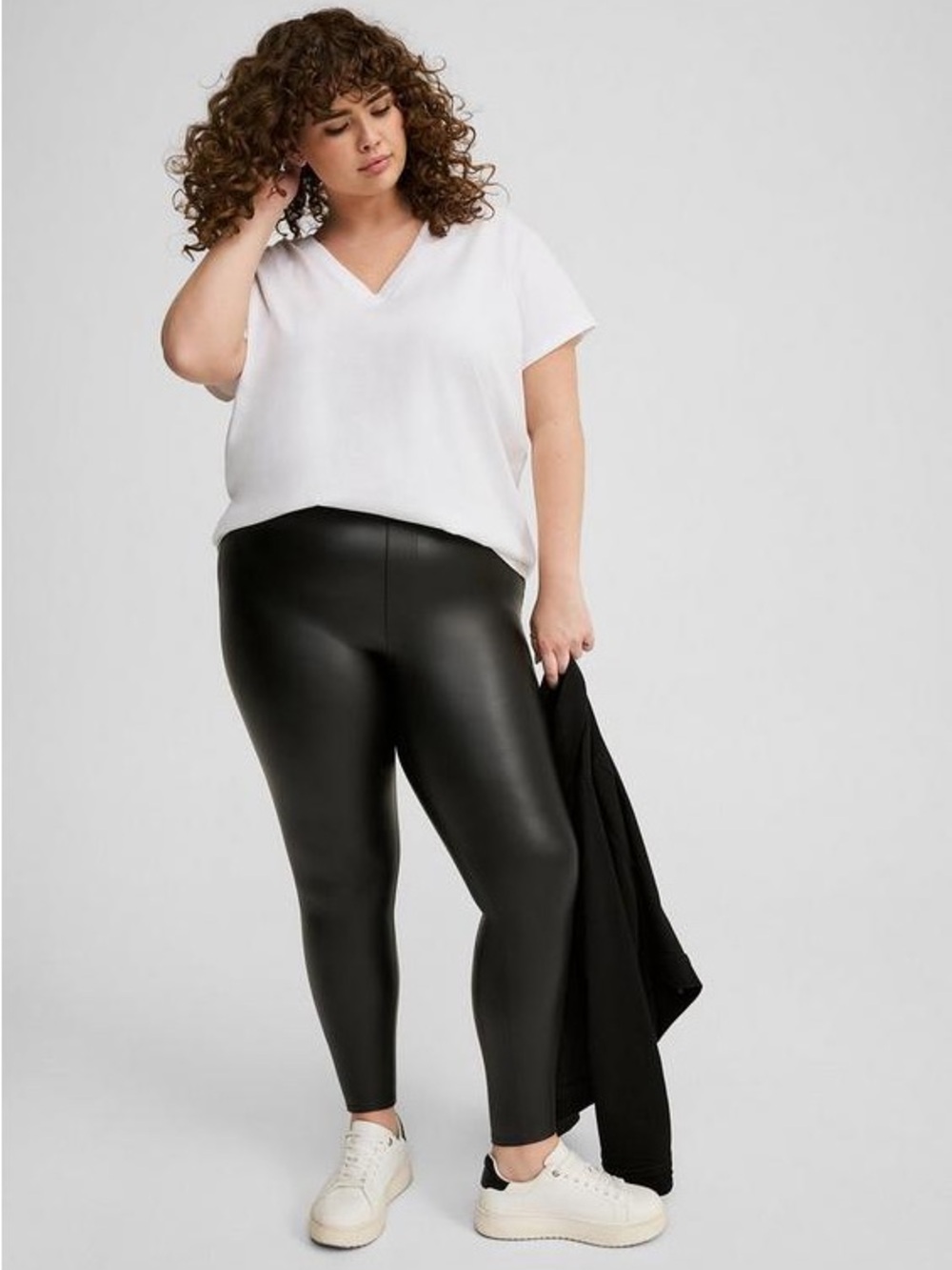 NWT TORRID Full-Length Faux Leather LeggingS